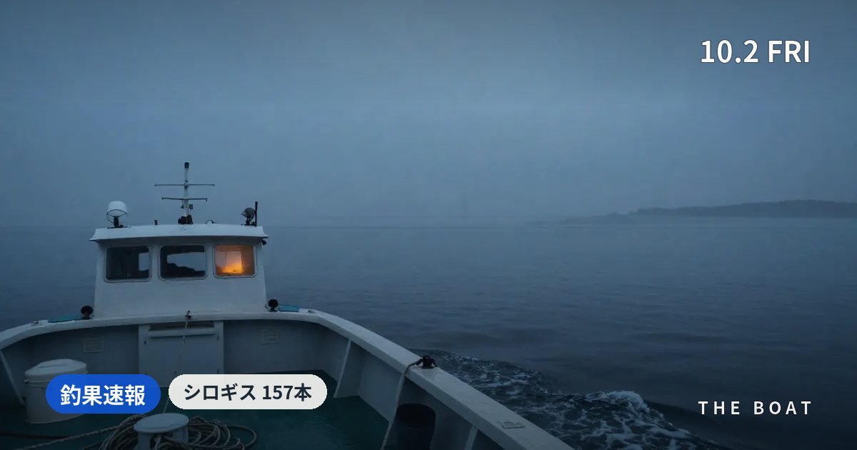 東京湾の船釣り釣果【10/2(金)】荒川屋シロギス157本・えさ政カワハギ船中383本の大当たり